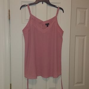 NWT Torrid Sz 00 Mauve Tie-back Camisole